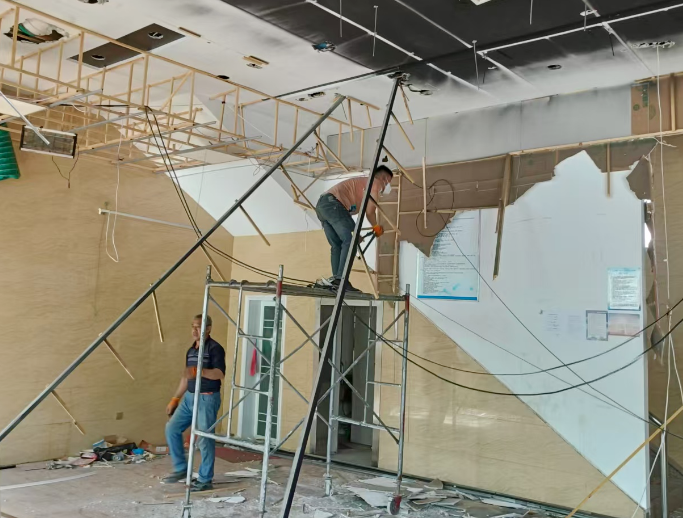 邯郸宾馆拆除施工队